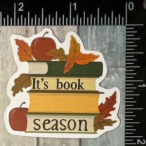 🌀10/$10🌀 Books Are My Love Language Reusable Waterproof Vinyl Sticker Decal